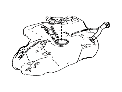 Lexus 77001-0E111 Fuel Tank Sub-Assembly