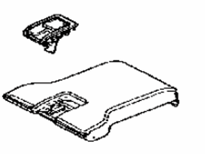 Lexus 72805-0E090-F4 Door Sub-Assembly, Rear Seat