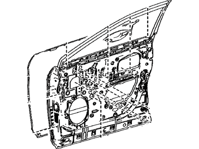 Lexus 67002-0E150 Panel Sub-Assembly, Front Door Inside