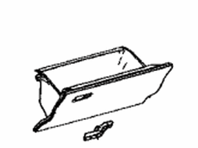 Lexus RX450h Glove Box - 55501-0E100-E0