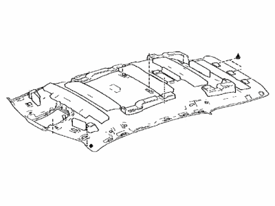 Lexus 63310-0E430-C0 Headlining Assy, Roof