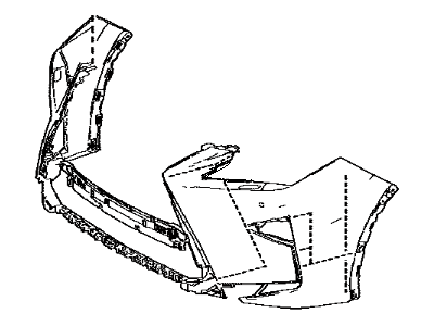 2022 Lexus RX350 Bumper - 52119-0E943