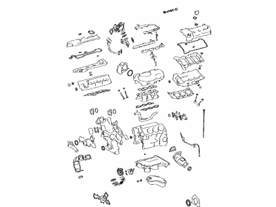 Lexus 04111-0P230 Gasket Kit, Engine Overhaul