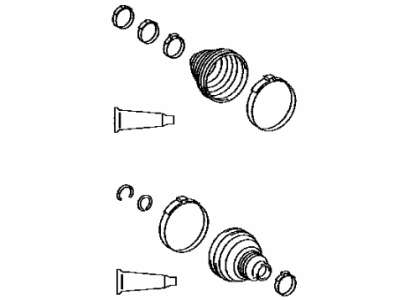 Lexus 04428-0E110 Boot Kit, FR Drive S