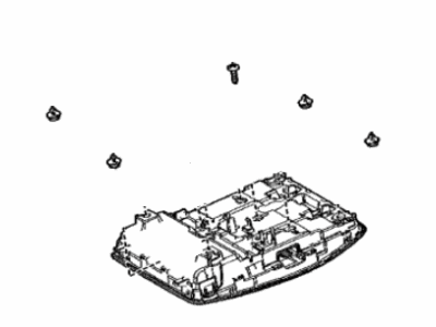 Lexus 81260-0E241-B0 LAMP ASSY, MAP