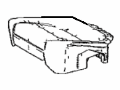 Lexus 71612-0E170 Pad, RR Seat Cushion