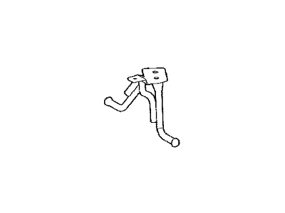 Lexus 17572-31140 Bracket, Exhaust Pipe