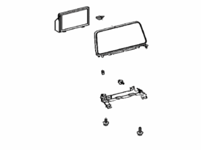 Lexus 86110-0E040-E0 Multi-Display Assy