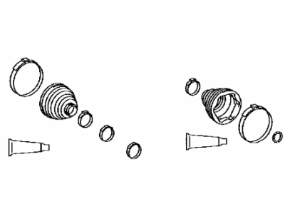 2022 Lexus RX350 CV Boot - 04429-0E022
