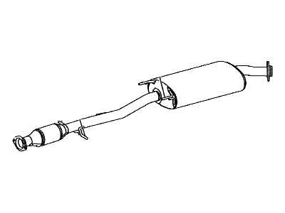 2017 Lexus RX350 Exhaust Pipe - 17420-0P251