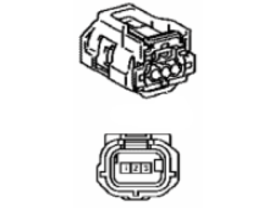 Lexus 90980-12353 Housing, Connector F