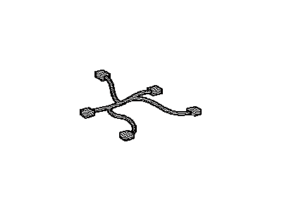 Lexus 82191-0E030 Wire, Front Seat, RH