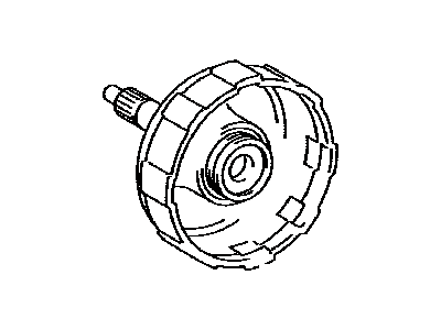 Lexus 35710-60010 Shaft Assy, Input