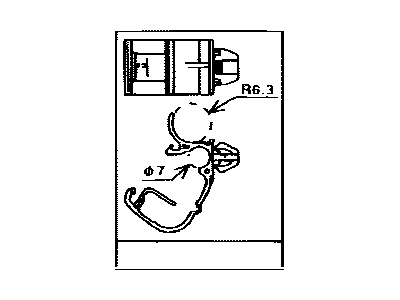 Lexus 90959-01621 Clamp