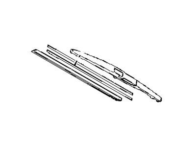 Lexus 85242-63010 Rear Wiper Blade Assembly