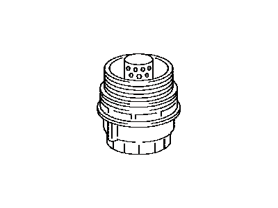 Lexus 15620-31060 Cap Assy, Oil Filter