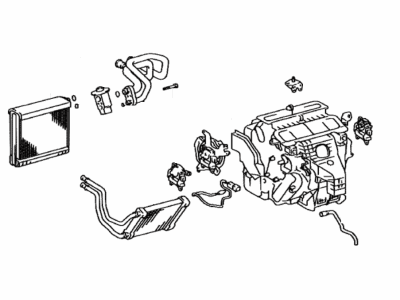 Lexus 87050-48211 Radiator Assy, Air Conditioner