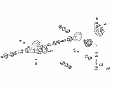 Lexus RX350 Differential - 41110-21070