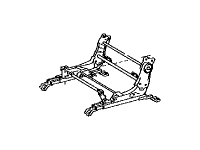 Lexus 72740-48010 Adjuster Assy, Rear Seat Reclining, LH