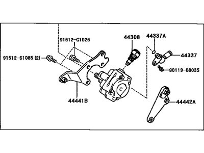 Lexus 44320-48040 Vane Pump Assembly