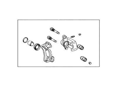 Lexus 47850-48050 Rear Driver Disc Brake Cylinder Assembly