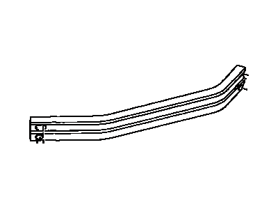 Lexus 52171-48110 Reinforcement, Rear Bumper, NO.1