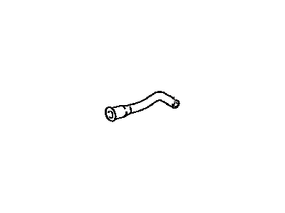 Lexus 77754-48050 Hose, Charcoal Canister Outlet, NO.1