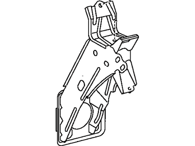 Lexus 55106-48070 Support Sub-Assy, Brake Pedal