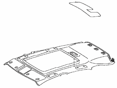 Lexus 63301-48030-B0 Headlining Assy, Roof