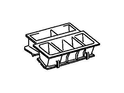 Lexus 55835-48030 Duct, Heater To Register, Center