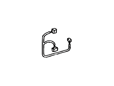 Lexus 88608-48060 Harness Sub-Assy, Wiring Air Indicator, NO.2