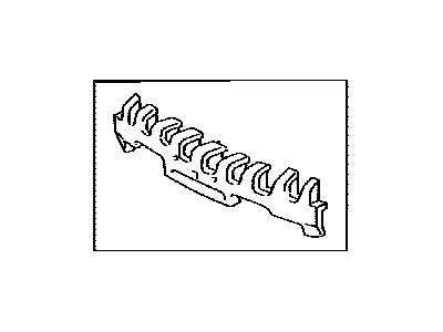 Lexus 52611-48040 Absorber, Front Bumper Energy