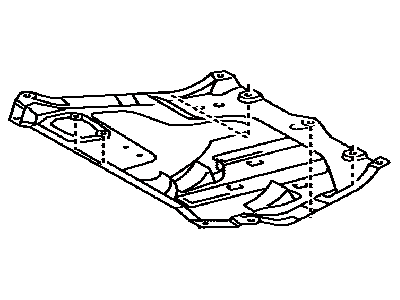 Lexus 51440-48060 Cover Assy, Engine Under