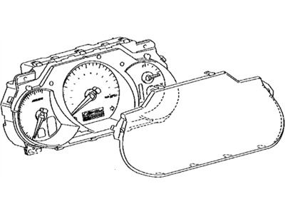 Lexus 83800-48181 Meter Assy, Combination