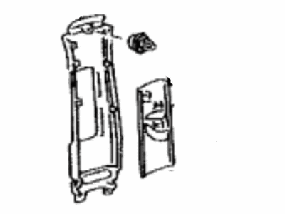 Lexus 62410-48050-B1 Garnish, Center Pillar, RH