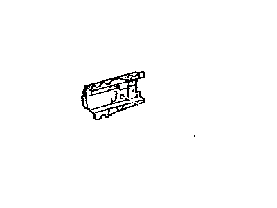 Lexus 57487-48023 Reinforcement, Floor Side Member, NO.1 LH