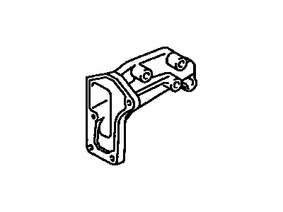 Lexus 12321-20090 Bracket, Engine Mounting, Rear(For Transverse Engine)