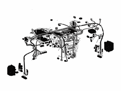 Lexus 82141-48401 Wire, Instrument Panel