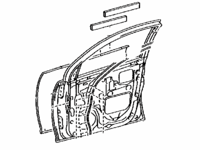 Lexus 67002-48070 Panel Sub-Assy, Front Door, LH