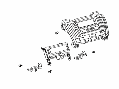 Lexus 84010-48290 Switch Assy, Center Cluster Integration