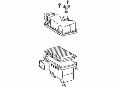 Lexus 17700-31670 Cleaner Assy, Air