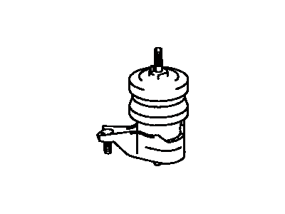 Lexus 12372-20080 Insulator, Engine Mounting, LH(For Transverse Engine)