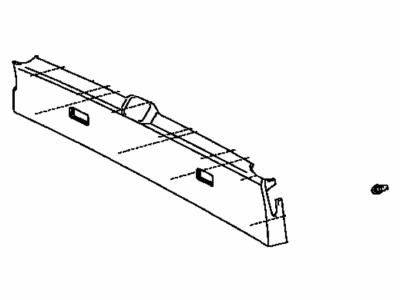 Lexus 64790-48030-B1 Panel Assy, Back Door Trim, Upper