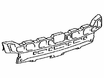 Lexus 52615-48070 Absorber, Rear Bumper Energy