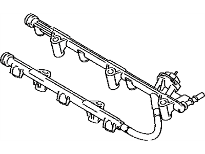 2009 Lexus ES350 Fuel Rail - 23807-31090