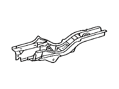 Lexus 57601-48909 Member Sub-Assy, Rear Floor Side, RH