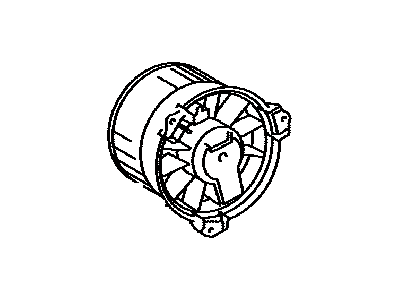 Lexus 87103-28110 Motor Sub-Assy, Blower