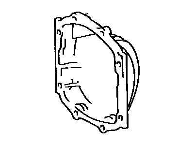 Lexus 41108-14030 Cover, Rear Differential Carrier