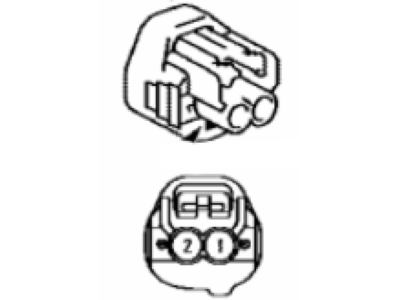 Lexus 90980-11156 Housing, Connector F