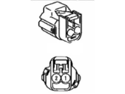 Lexus 90980-11162 Housing, Connector F